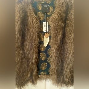 Sanctuary couture inspired fur vest